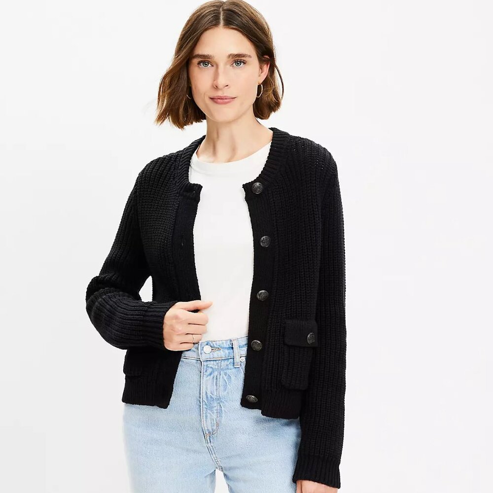 Loft - Modern Sweater Jacket - S